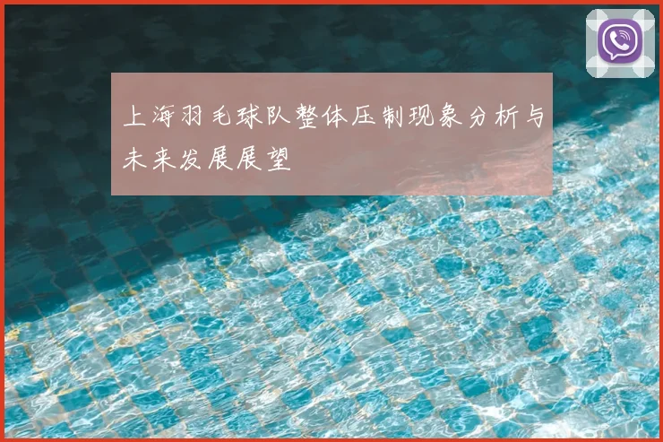 上海羽毛球队整体压制现象分析与未来发展展望