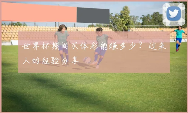 世界杯期间买体彩能赚多少？过来人的经验分享
